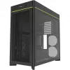 Caja de PC Montech HS01 Midi Tower negra