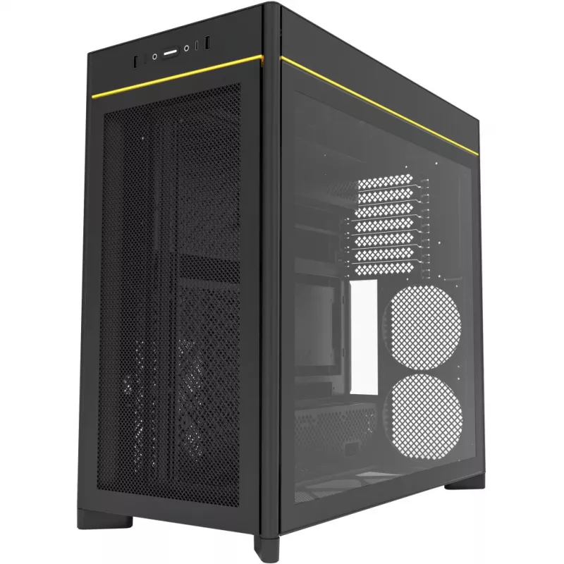 Caja de PC Montech HS01 Midi Tower negra