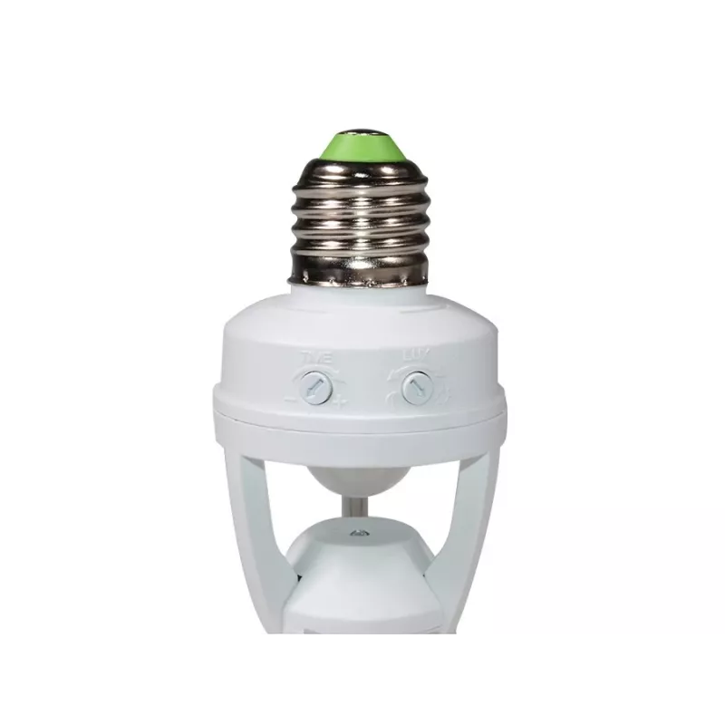 Portalámparas con sensor de movimiento PIR MACLEAN MCE24, modelo 35100