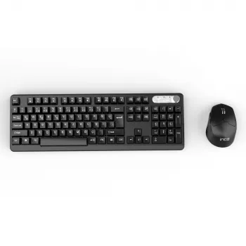 Inca IWS-549U Teclado y ratón incluidos Office RF Inalámbrico USB QWERTY Turco Negro