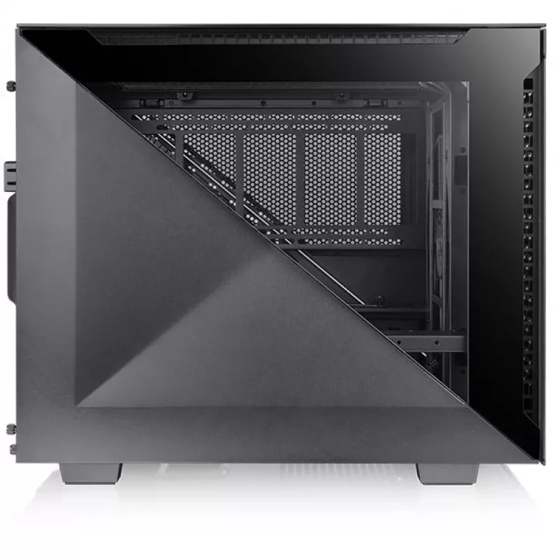 Caja de PC Thermaltake Divider 200 TG Air Micro Tower negra
