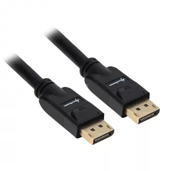 Cable DisplayPort Sharkoon 1.3, 4K, 1 m, negro