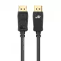 Cable DisplayPort 1,8 m M/M v 1.4, negro