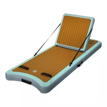 Extralink tumbona acuática hinchable, 245x91x15cm