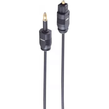 Cable de audio shiverpeaks BS69012-1.0 1 m TOSLINK 3,5 mm negro (BS69012-1.0)