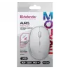 Ratón inalámbrico con clic silencioso AURIS MB-027 800/1200/1600 DPI blanco