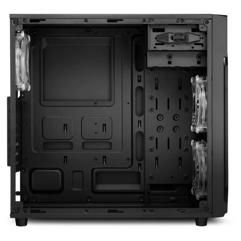Caja de PC Sharkoon VG6-W RGB Midi Tower negra