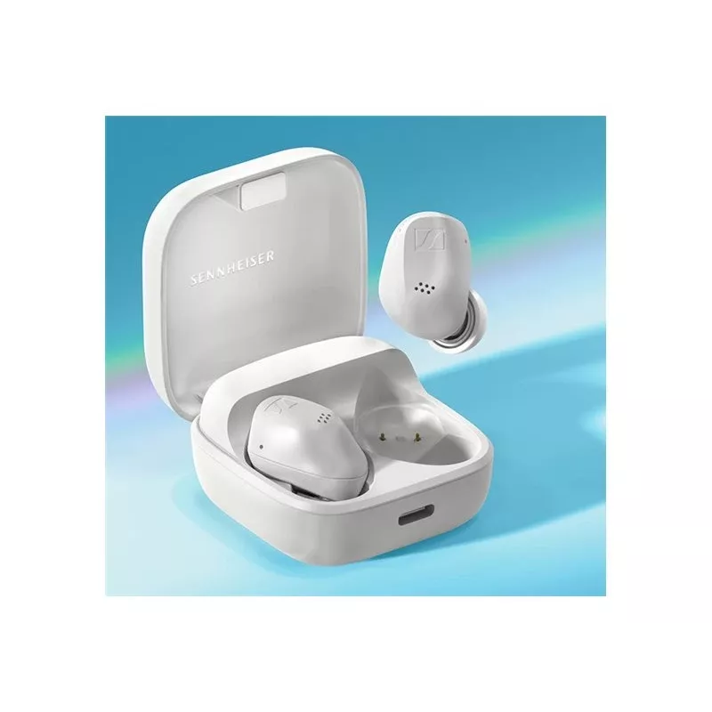 Auriculares Sennheiser | Accentum | Bluetooth | in-ear | micrófono | cancelación de ruido | inalámbricos | blancos