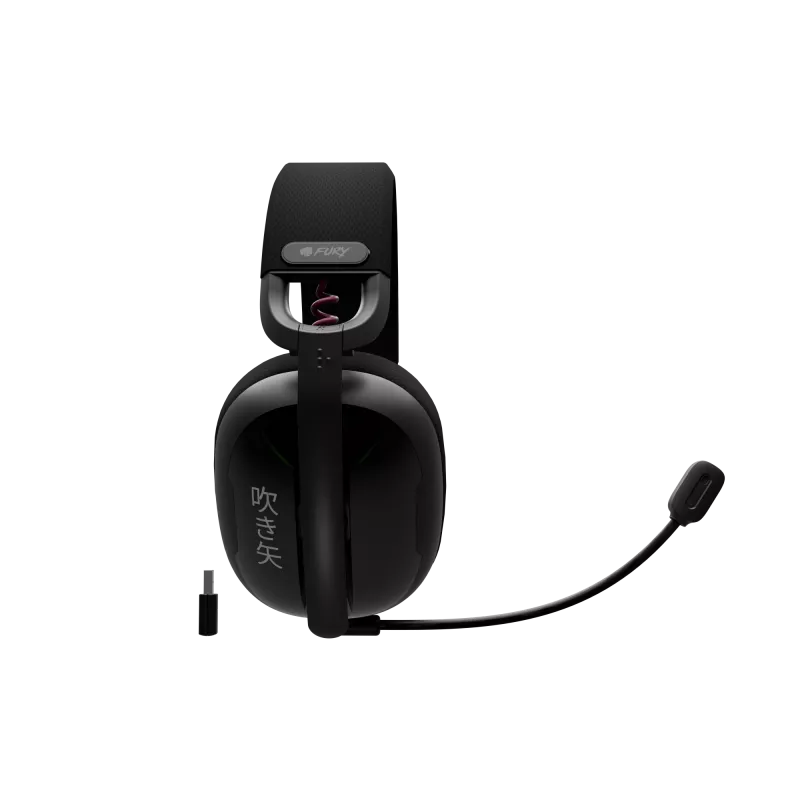 Genesis Auriculares gaming | Fury Fukiya F6 | Bluetooth | Over-ear | Micrófono | Inalámbricos | Negro