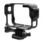 Jaula de plástico PULUZ para Insta360 Ace Pro (negra)