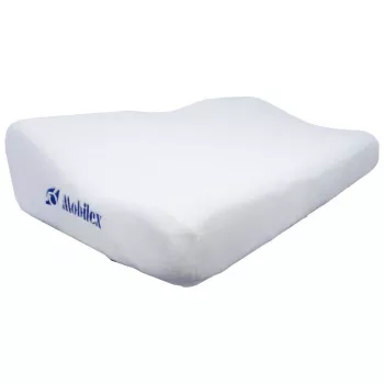 Almohada ortopédica Mobilex SoftSleep talla L, espuma ergonómica, 500×300×120 mm, densidad 50 kg/m³