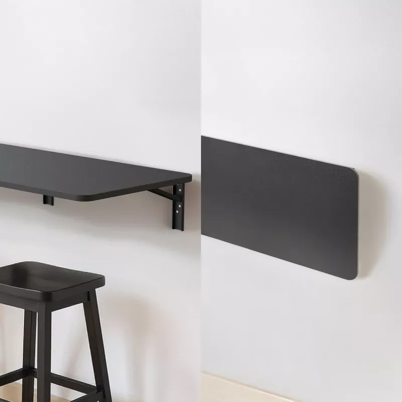 Estante plegable de pared Maclean 100x40 cm MC-128 B
