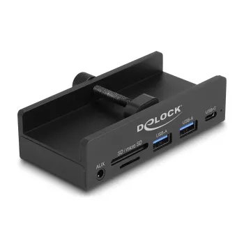 DeLOCK 64285 hub USB 2.0 Type-A 5000 Mbit/s negro