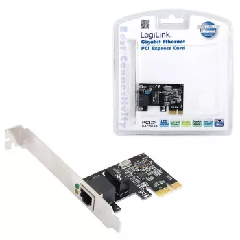 Tarjeta de red LogiLink PCI Express PC0029A 1000 Mbit/s