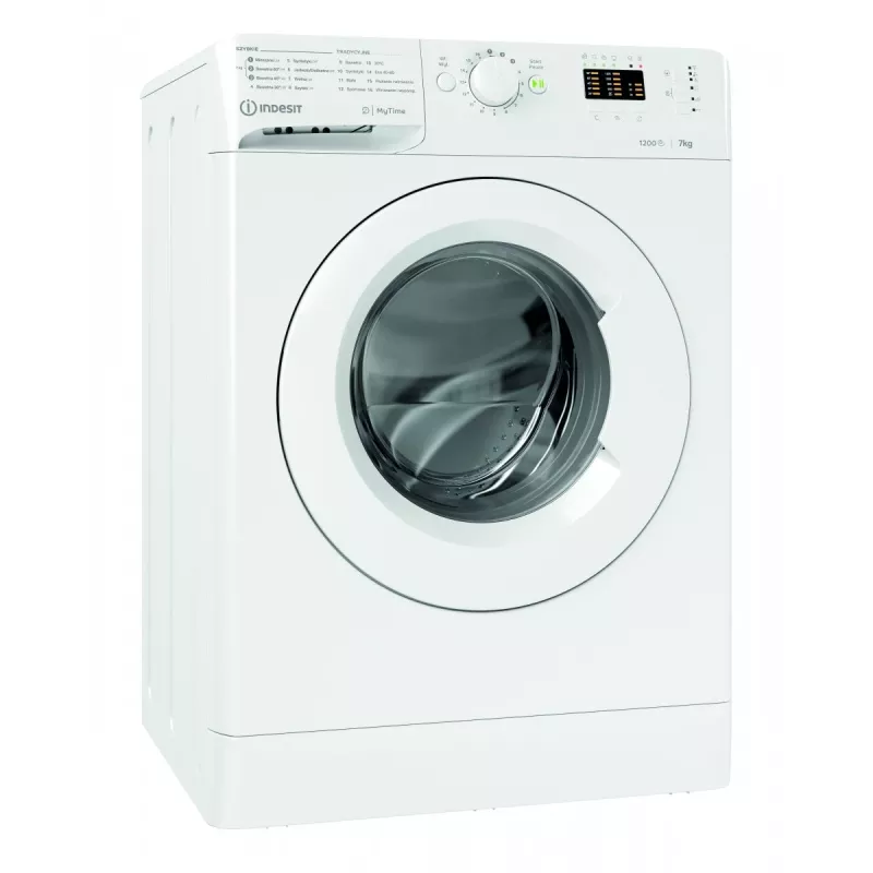 Lavadora INDESIT MTWA71252WPL 7 kg, carga frontal, clase energética E