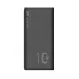 Batería externa Silicon Power QP15 10000 mAh, LiPo, 2x USB-A + 2x USB-C, entrada Micro-USB, negro