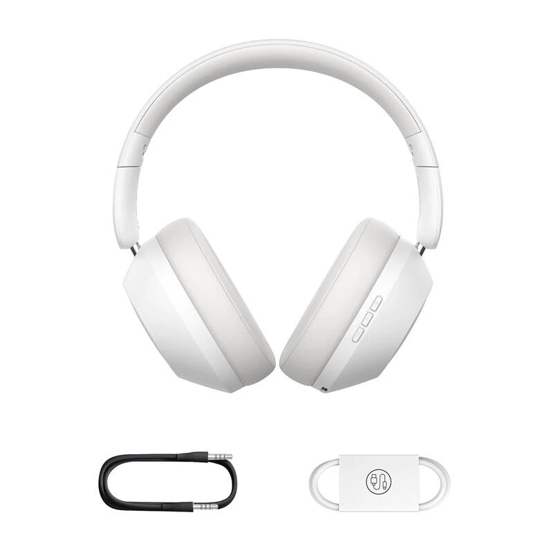 Baseus Bass 30 Max auricular inalámbrico Bluetooth 5.3 over-ear con refuerzo de graves diafragma de 40mm latencia ultra baja auriculares 50H
