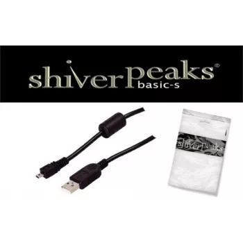 Cable USB ShiverPeaks BS77388 1,5 m USB A Mini-USB B negro