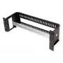 Soporte de riel para rack ROLINE 26.21.0267, 3 U, dimensiones 133 x 482 x 123 mm (Al x An x Pr), negro