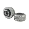 Conector XSPC G1/4 a tubo rígido de 14mm, cromado - 8 unidades