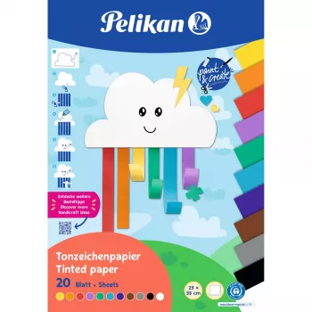 Pelikan 101585 cartón/papel kraft 120 g/m² 20 hojas (101585)