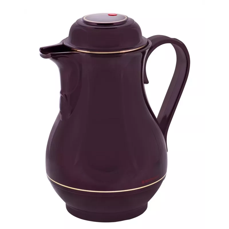 Botella isotérmica ROTPUNKT 330-16-04-0 1 L, rojo cereza, mantiene caliente 24 h, frío 36 h