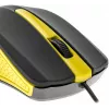 Ratón USB con cable, 3 botones, superficie engomada
