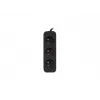 LANBERG PS0-03E-0300-BK 3M Negro 3X 230V Cable alargador de cobre macizo
