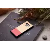 Funda para smartphone man and wood para Galaxy Note 9 – negro, diseño con efecto de rayas anchas