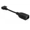 Cable USB DeLOCK 83104 Micro-USB B a USB A 0,11 m negro