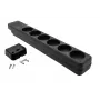 Regleta de enchufes ProXtend KIT6-0B de 6 tomas con protección contra sobretensiones, 6 tomas, kit sin cable