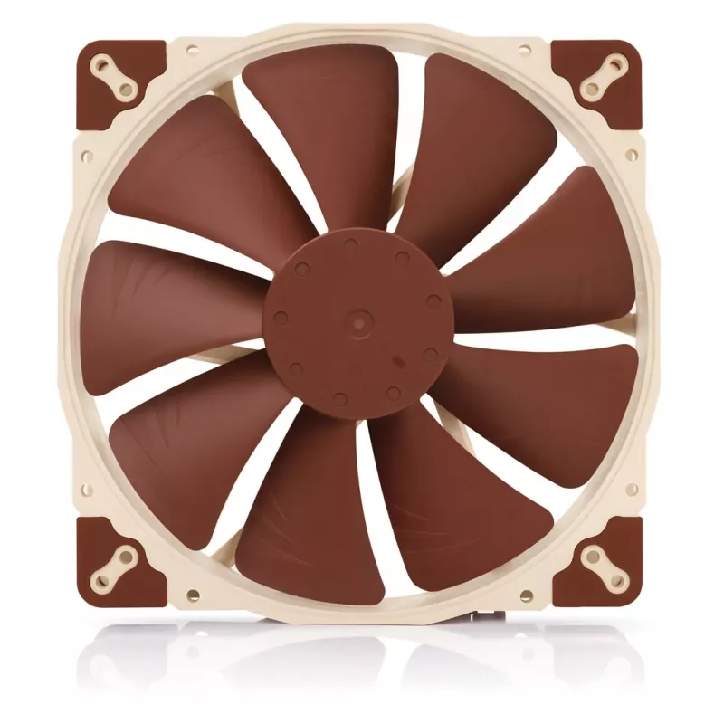 Noctua NF-A20 5V ventilador de caja, 200x200x30 mm, 5 V, 3 pines, beige/marrón