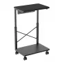 Carro para CPU con bandeja NanoRS, máx. 80 kg, altura ajustable 550–850 mm, RS430