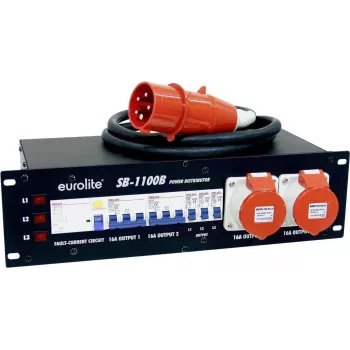 EUROLITE SB-1100B Distribuidor de corriente (MPN 30248376) 16A 230V