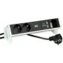 Bachmann DESK2 2xCEE7/7 1xHDMI 1x CAT6 Cargador USB 2xType-A 5.2V/2.15A (902.2281)