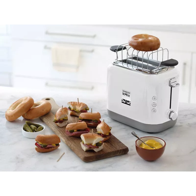 Tostadora Kenwood Electronics TCX751WH 2 rebanadas 900 W blanca