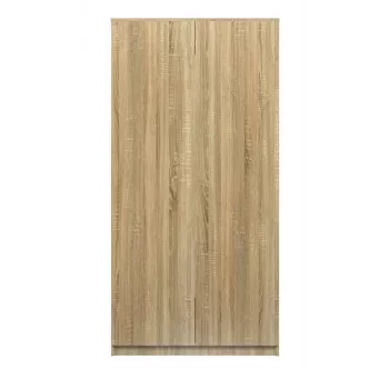 Armario ropero Top E Shop SD-90 SON KPL, marco color roble, 7 estantes, 2 puertas