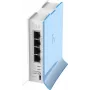 MikroTik | RB941-2nD-TC hAP Lite | Punto de acceso | 802.11n | 2,4 GHz | 10/100 Mbit/s | Puertos Ethernet LAN (RJ-45) 4 | MU-MiMO Sí | sin PoE
