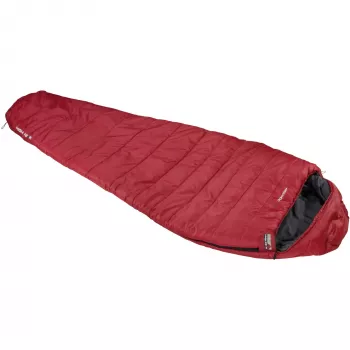 Saco de dormir Redwood -3 (rojo oscuro/gris)