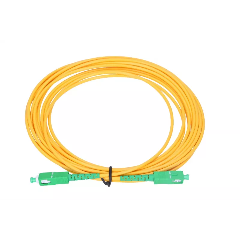 Latiguillo Extralink SC/APC-SC/APC, monomodo, simplex, G.657A, 3 mm, 15 m