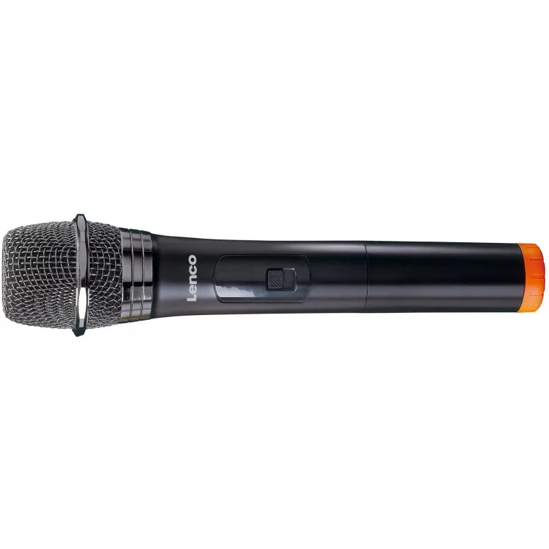 Micrófono de escenario Lenco MCW-020BK