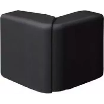 Hager Tehalit SL esquina exterior VDI SL20055, negro grafito RAL 9011 ajustable, 83° - 135°, material: PC/ABS libre de halógenos (SL2005539011)