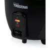 Olla arrocera Tristar RK-6141, capacidad 0,6 L, 300 W, negra, control por botones
