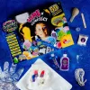 Juego de construcción científico Liscianigiochi Crazy Science Slime en la oscuridad 304-PL89239 — set de experimentos con slime que brilla en la oscuridad