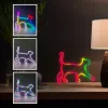 Luz de neón LED MANTA SNL60RGB tira RGB con cambio de color, iluminación decorativa flexible