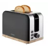 Tostadora Concept Elwood TE2016, 2 rebanadas, negra