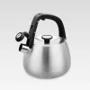 Hervidor Maestro MR-1318 de 2,5 l, plateado, negro