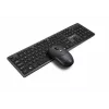 Set de teclado y ratón inalámbricos Rebeltec