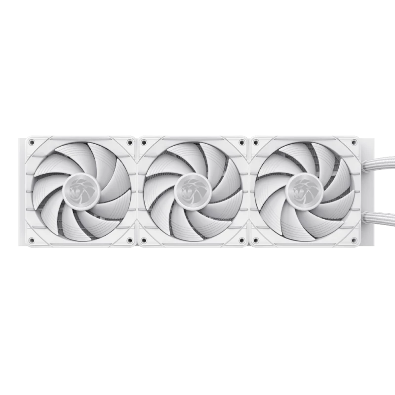Gamemax | Refrigeración líquida para CPU | HAILSTORM 360 LCD | blanca