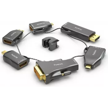 Anillo adaptador PureLink large - 6x HDMI - miniDP/DP/USB-C/Mini HDMI/Micro HDMI/DVI